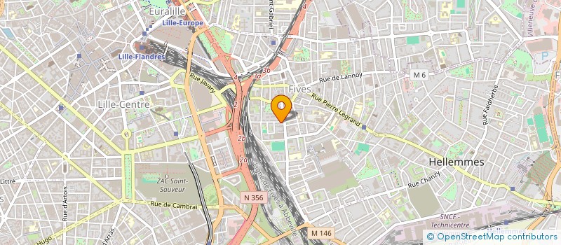 localisation de l'entreprise MONSIEUR KAMEL AKKOUH à LILLE