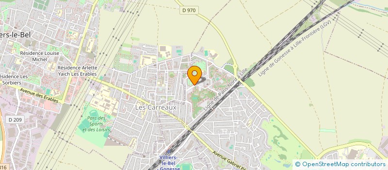 localisation de l'entreprise MONSIEUR KAMEL AL MARINI à GONESSE