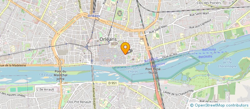 localisation de l'entreprise MONSIEUR KAMEL ALANAZI à ORLEANS