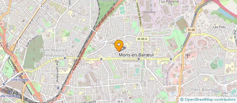 localisation de l'entreprise MONSIEUR KAMEL ALI BENYAHIA  MONS-EN-BARUL
