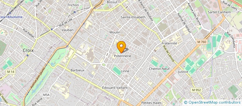 localisation de l'entreprise MONSIEUR KAMEL AMARA  ROUBAIX