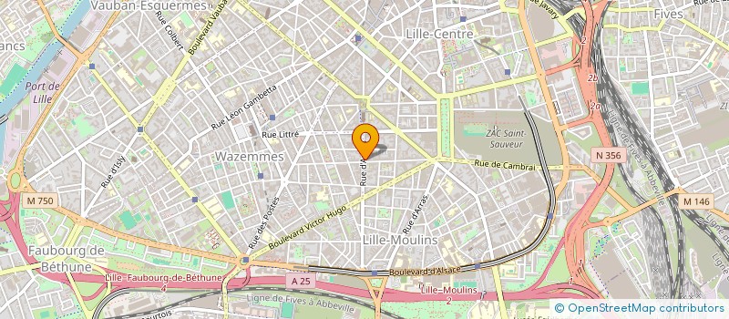 localisation de l'entreprise MONSIEUR KAMEL AMAROUCHE  LILLE