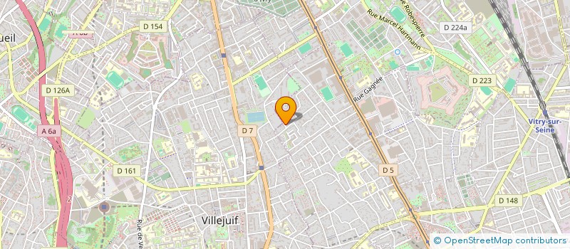 localisation de l'entreprise MONSIEUR KAMEL AMERI à VITRY-SUR-SEINE
