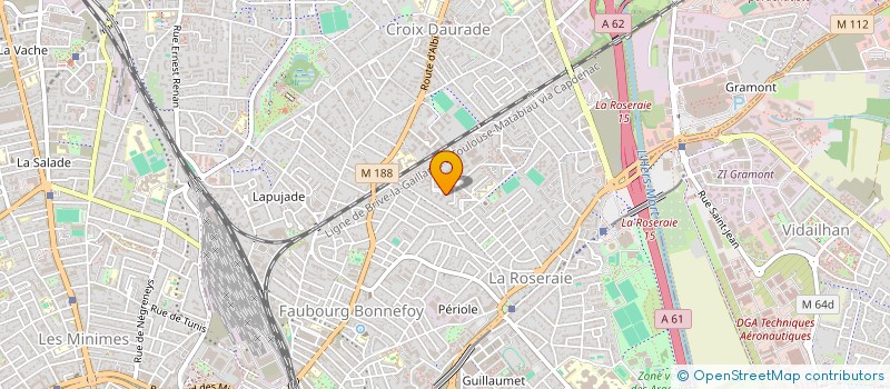 localisation de l'entreprise MONSIEUR KAMEL AMRI  TOULOUSE