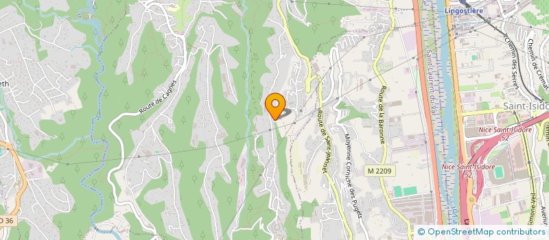 localisation de l'entreprise MONSIEUR KAMEL AMROUN  LA GAUDE