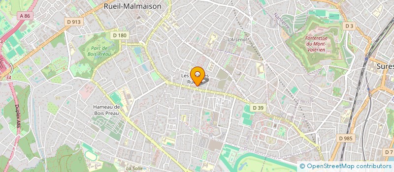 localisation de l'entreprise MONSIEUR KAMEL AMROUNI à RUEIL-MALMAISON