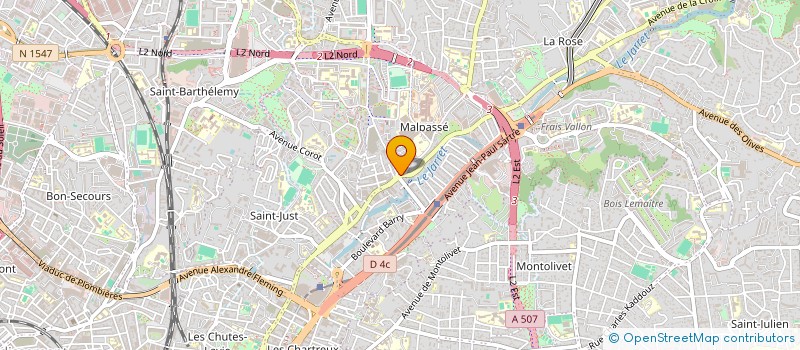 localisation de l'entreprise MONSIEUR KAMEL AYAIDA à MARSEILLE