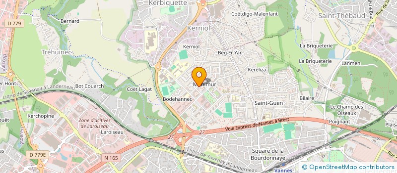 localisation de l'entreprise MONSIEUR KAMEL AZLOUK à VANNES