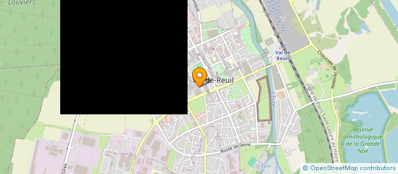 localisation de l'entreprise MONSIEUR KAMEL BACHA  VAL-DE-REUIL