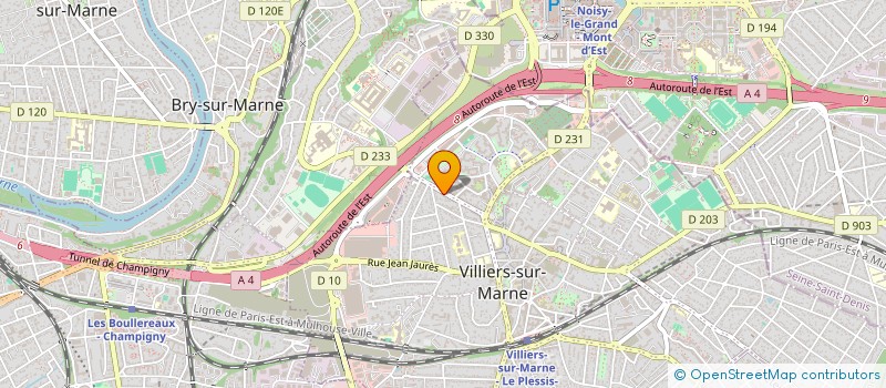 localisation de l'entreprise MONSIEUR KAMEL BACHIR  VILLIERS-SUR-MARNE