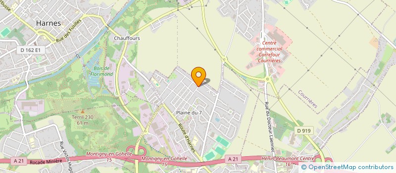 localisation de l'entreprise MONSIEUR KAMEL BARAKA à MONTIGNY-EN-GOHELLE