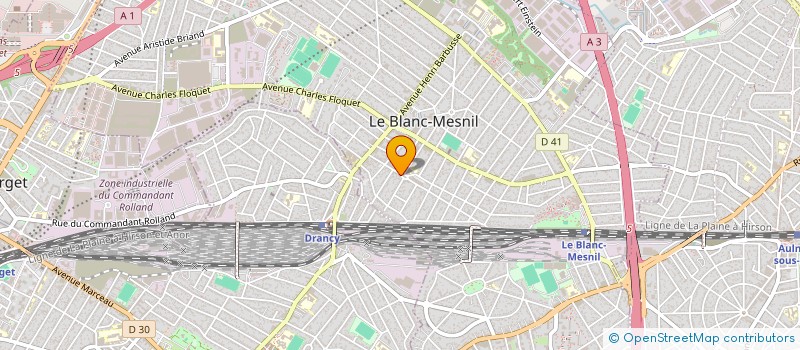 localisation de l'entreprise MONSIEUR KAMEL BEKKAI à LE BLANC-MESNIL