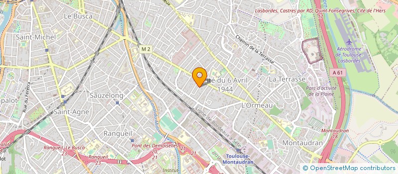 localisation de l'entreprise MONSIEUR KAMEL BELAID à TOULOUSE