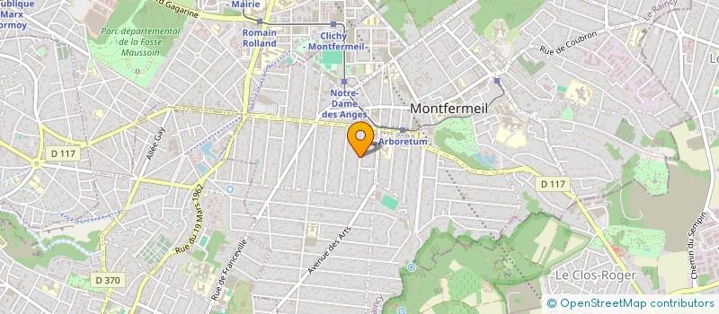 localisation de l'entreprise MONSIEUR KAMEL BELAYACHI à MONTFERMEIL