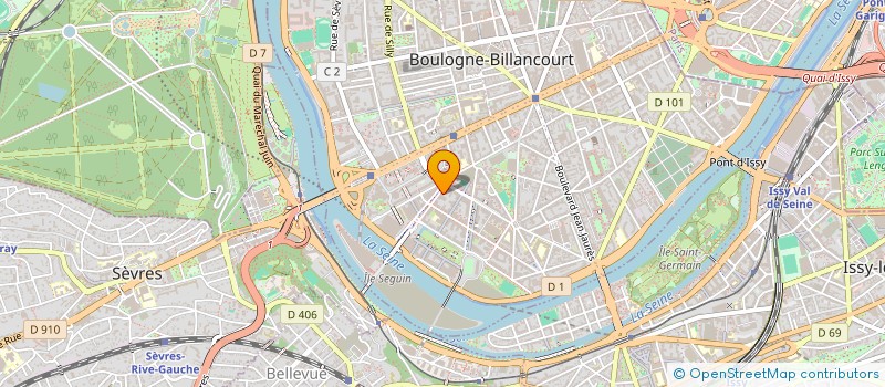 localisation de l'entreprise MONSIEUR KAMEL BELKACEMI à BOULOGNE-BILLANCOURT