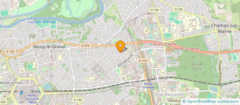 localisation de l'entreprise MONSIEUR KAMEL BELLALI  NOISY-LE-GRAND