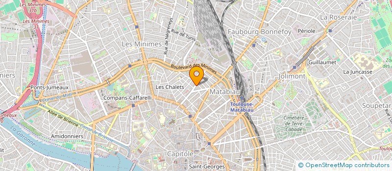 localisation de l'entreprise MONSIEUR KAMEL BELMEKKI  TOULOUSE