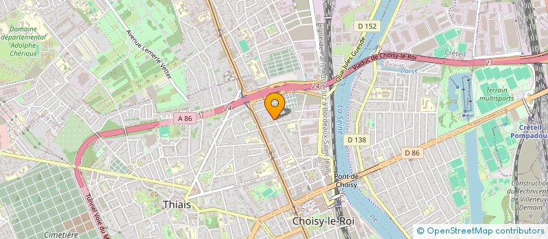 localisation de l'entreprise MONSIEUR KAMEL BEN ALI NAJJAR  CHOISY-LE-ROI