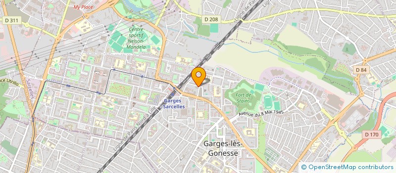 localisation de l'entreprise MONSIEUR KAMEL BEN ATTIA à GARGES-LES-GONESSE