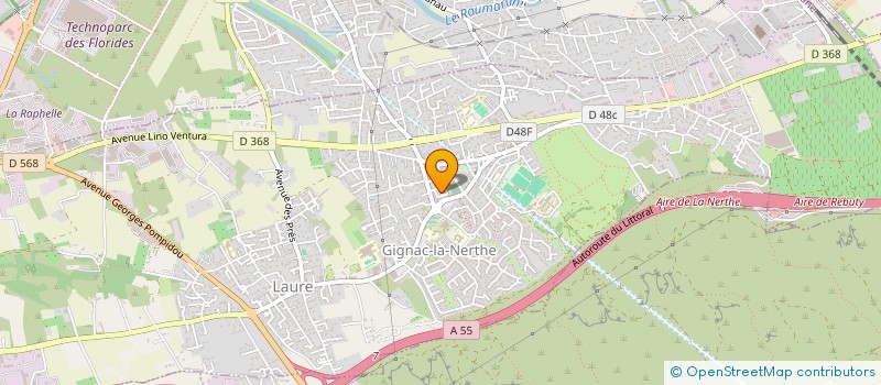 localisation de l'entreprise MONSIEUR KAMEL BENBELGACEM à GIGNAC-LA-NERTHE