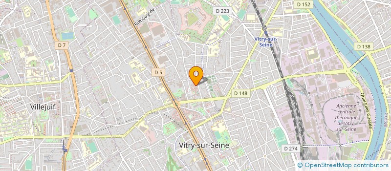localisation de l'entreprise MONSIEUR KAMEL BENDAOUD à VITRY-SUR-SEINE