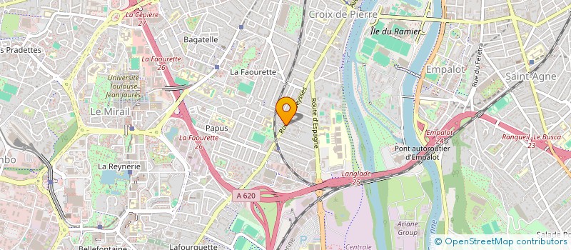 localisation de l'entreprise MONSIEUR KAMEL BENGUEDIH à TOULOUSE