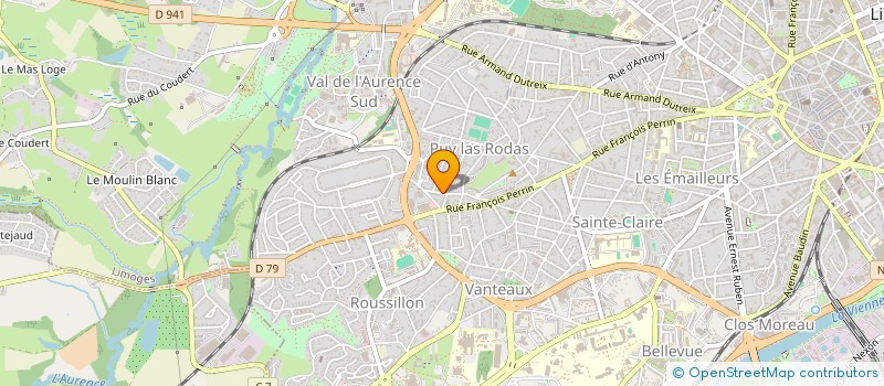 localisation de l'entreprise MONSIEUR KAMEL BENNIA à LIMOGES