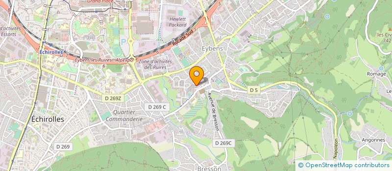 localisation de l'entreprise MONSIEUR KAMEL BENSTAALI  EYBENS