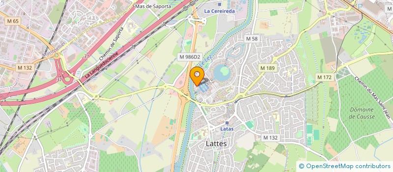 localisation de l'entreprise MONSIEUR KAMEL BERKANE à LATTES