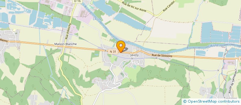 localisation de l'entreprise MONSIEUR KAMEL BERREDJEB  MARGNY-LES-COMPIEGNE