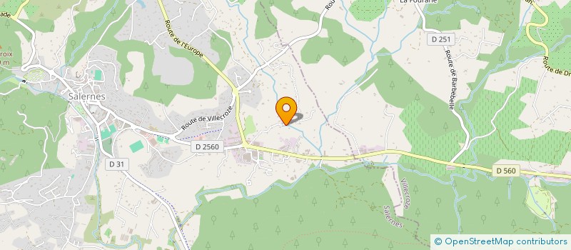 localisation de l'entreprise MONSIEUR KAMEL BOUALEM  SALERNES