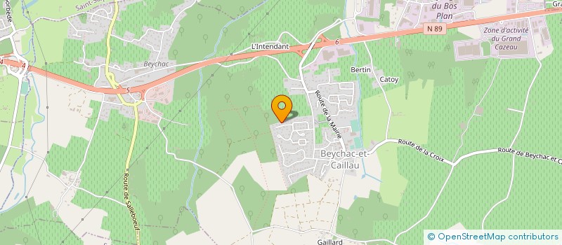 localisation de l'entreprise MONSIEUR KAMEL BOUDOUR  BEYCHAC-ET-CAILLAU