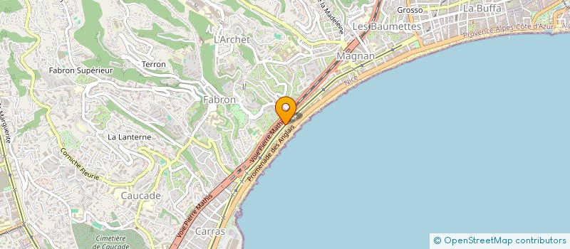 localisation de l'entreprise MONSIEUR KAMEL BOUHLEL à NICE