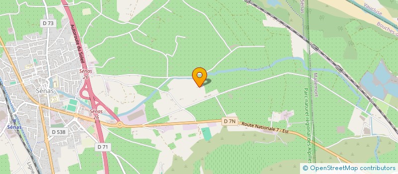 localisation de l'entreprise MONSIEUR KAMEL BOUKHATEM  SENAS