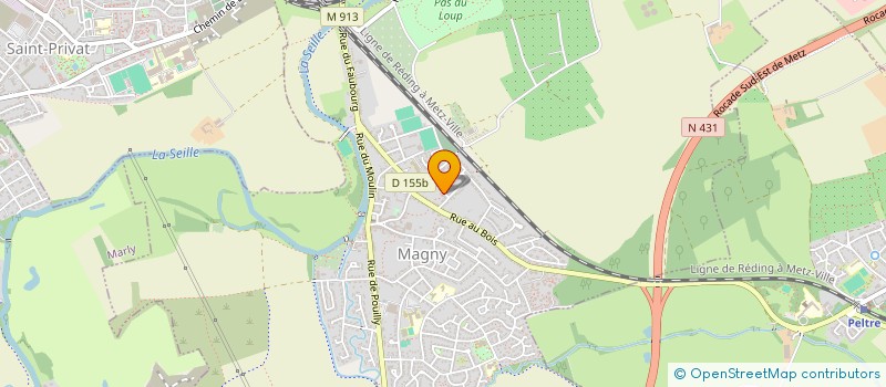 localisation de l'entreprise MONSIEUR KAMEL BOURETOUA à METZ