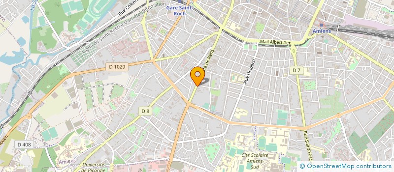 localisation de l'entreprise MONSIEUR KAMEL BOUTRIA à AMIENS