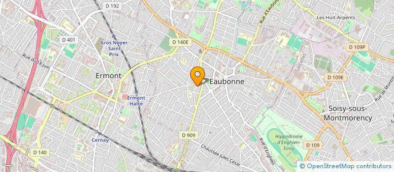 localisation de l'entreprise MONSIEUR KAMEL CHADER à EAUBONNE