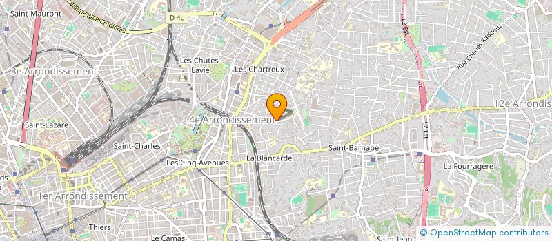 localisation de l'entreprise MONSIEUR KAMEL CHAOUCH à MARSEILLE