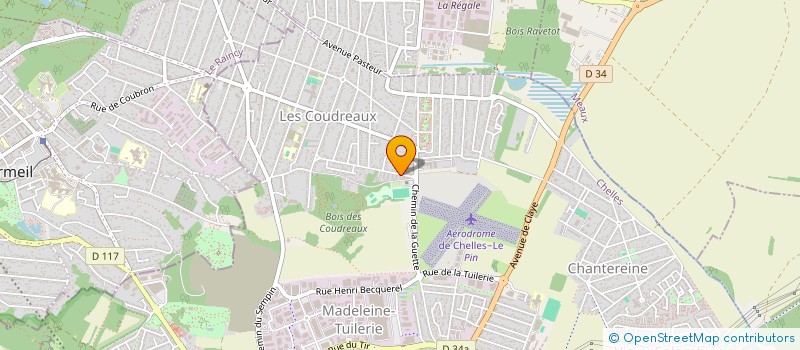 localisation de l'entreprise MONSIEUR KAMEL CHIKH  CHELLES