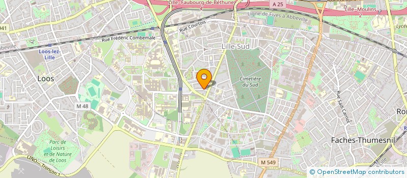 localisation de l'entreprise MONSIEUR KAMEL CHIKHI à LILLE