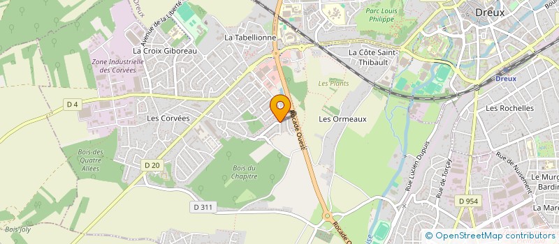 localisation de l'entreprise MONSIEUR KAMEL CHOUAY à VERNOUILLET