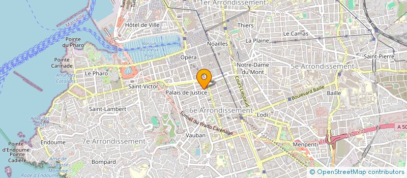 localisation de l'entreprise MONSIEUR KAMEL DALI à MARSEILLE