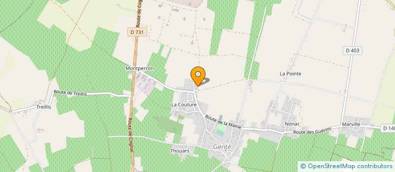 localisation de l'entreprise MONSIEUR KAMEL DEBBAH  GENTE