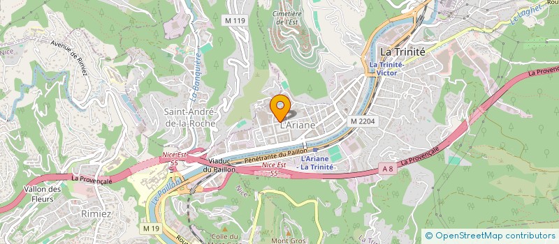 localisation de l'entreprise MONSIEUR KAMEL DIAB à NICE
