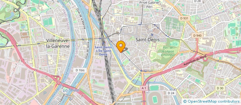 localisation de l'entreprise MONSIEUR KAMEL DJAOUT  SAINT-DENIS