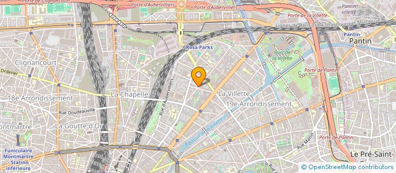 localisation de l'entreprise MONSIEUR KAMEL DJEBAR  PARIS