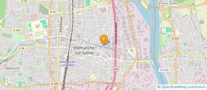 localisation de l'entreprise MONSIEUR KAMEL DJELAL à VILLEFRANCHE-SUR-SAONE
