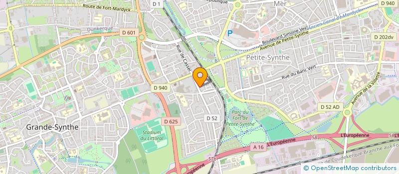 localisation de l'entreprise MONSIEUR KAMEL DJEMAI à DUNKERQUE