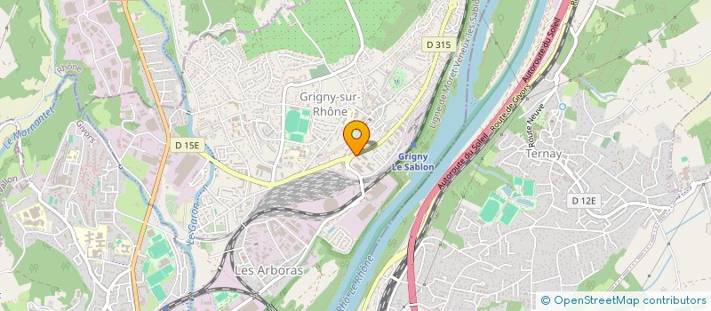 localisation de l'entreprise MONSIEUR KAMEL DOUAMEN  GRIGNY