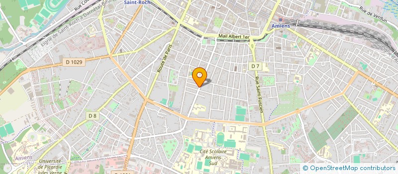 localisation de l'entreprise MONSIEUR KAMEL EDDINE BOUKLI HACENE  AMIENS